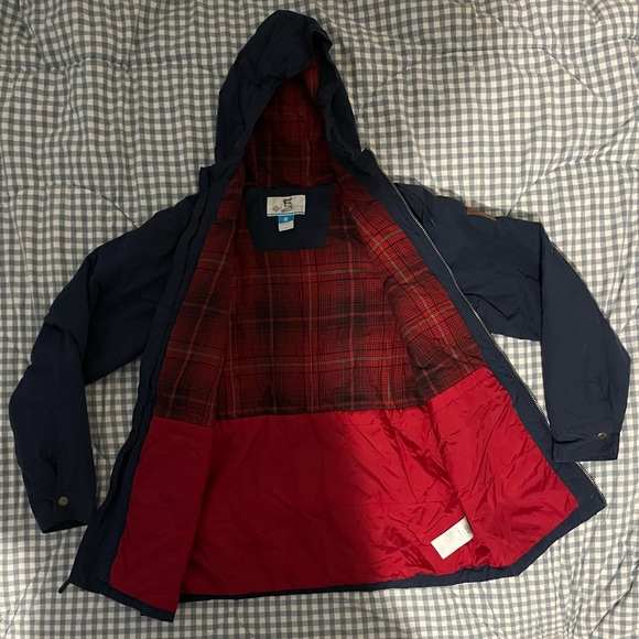 Columbia Women’s Medium Navy Blue Long Winter Coat - Picture 2 of 6